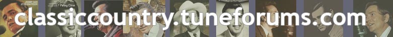 Classic Country Music Forum - classiccountry.tuneforums.com